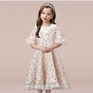 NWT Mangostice Short Sleeve A-Line Print Dress